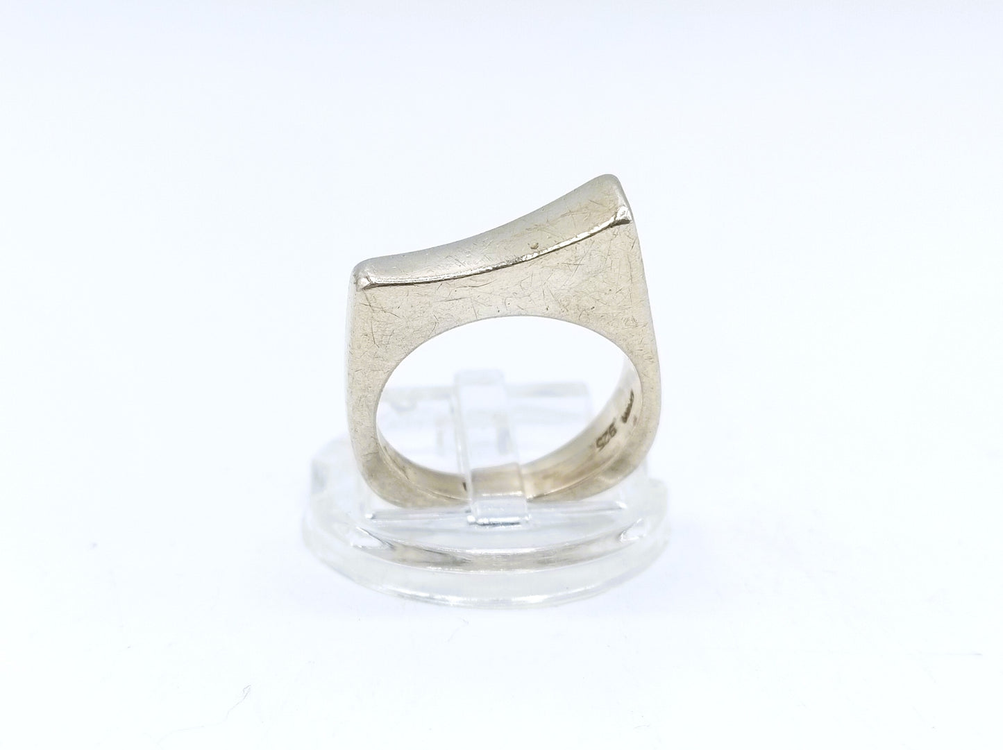 Silver design ring, Casa, 17.5 mm