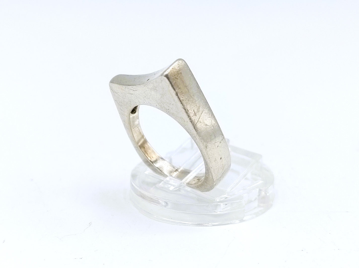 Silver design ring, Casa, 17.5 mm