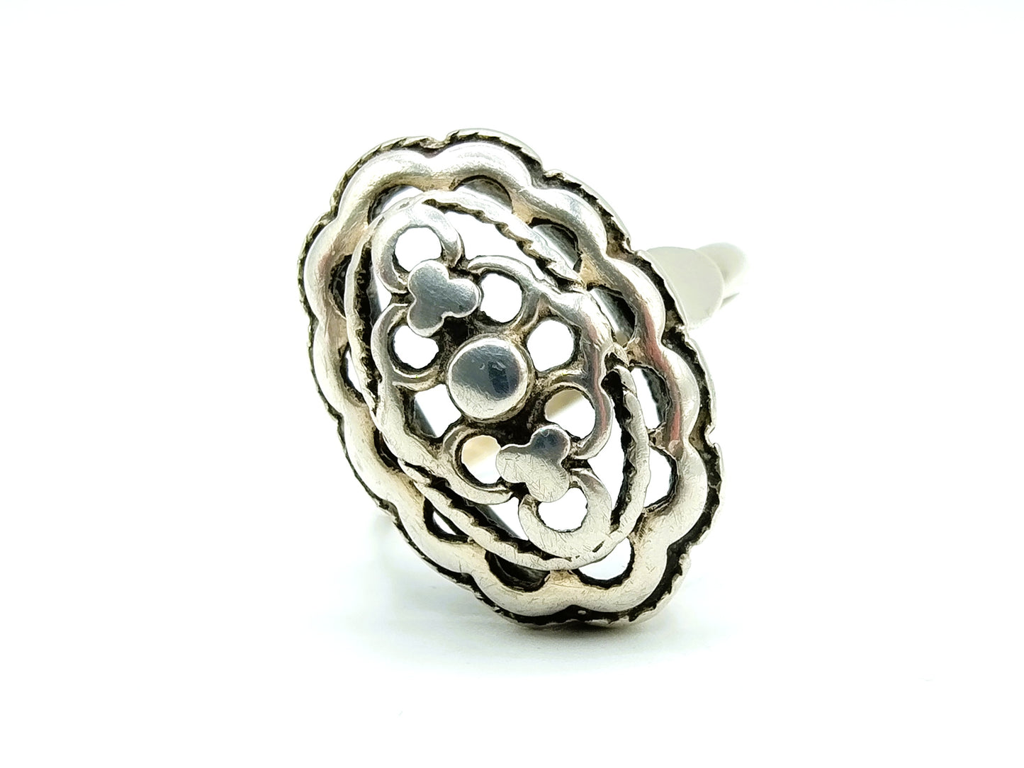 Zilveren ring, Fa. Niekerk, Schoonhoven, 18 mm