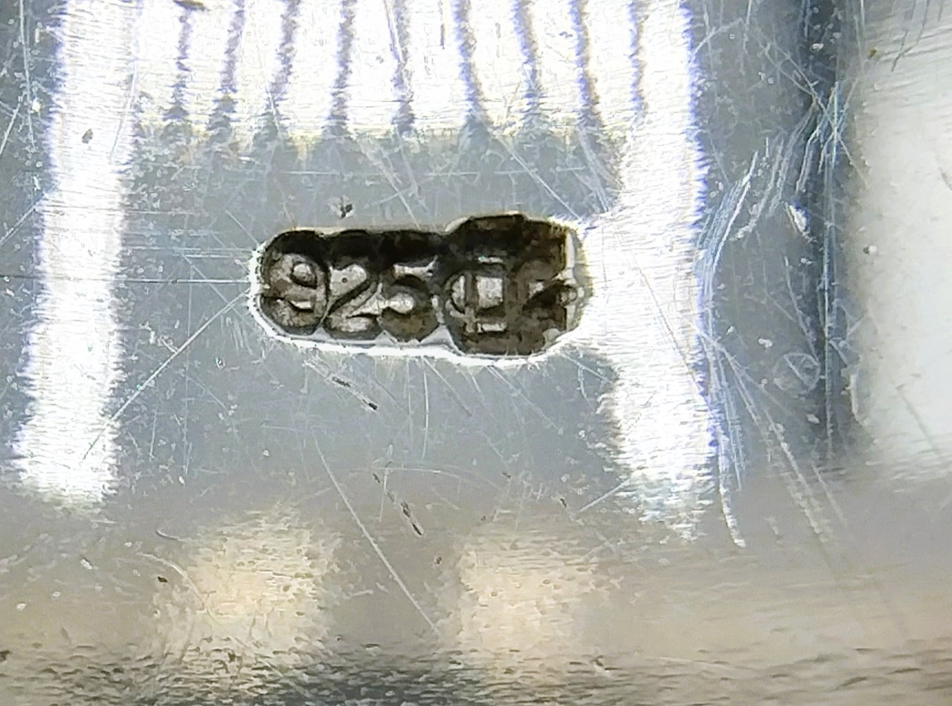 Zilveren zegelring, heren, 18,5 mm
