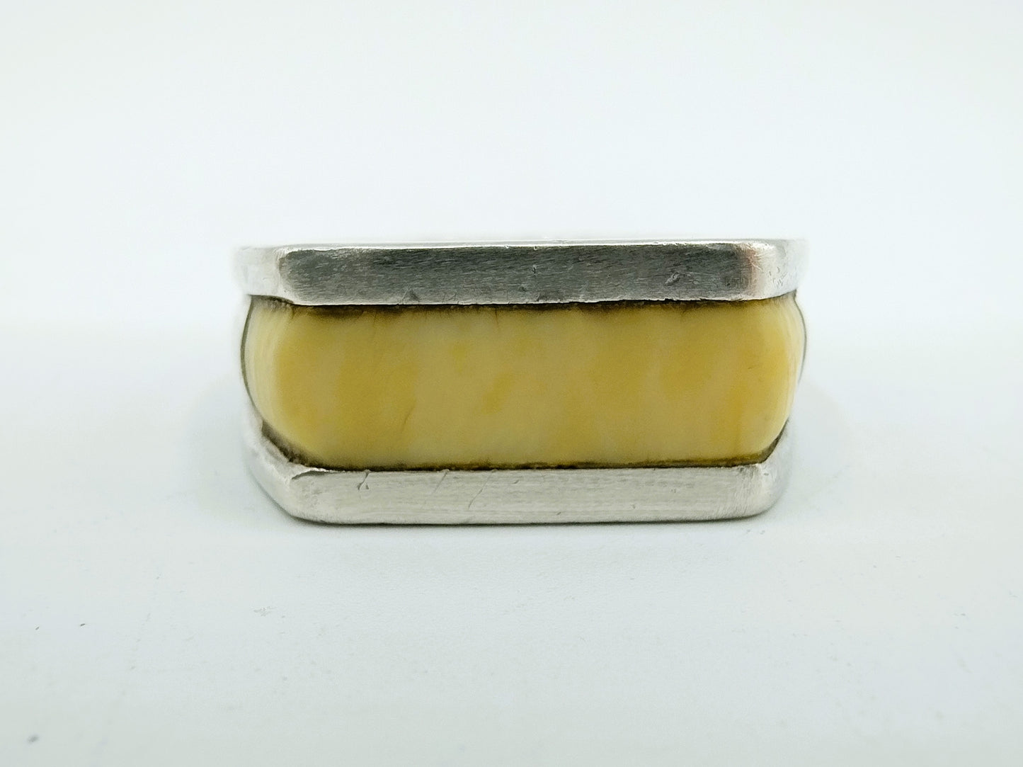 Silberner Unisex-Ring, Joachim S'Paliu, Spanien, 17 mm
