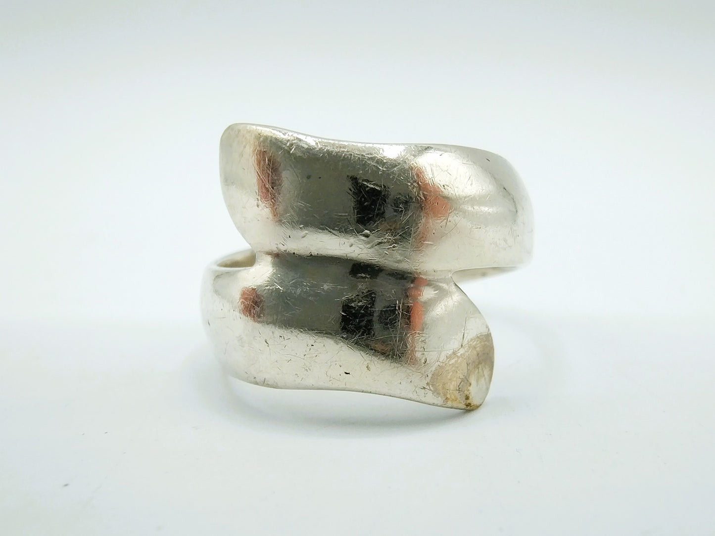 Silver design ring, 925, 19.5 mm