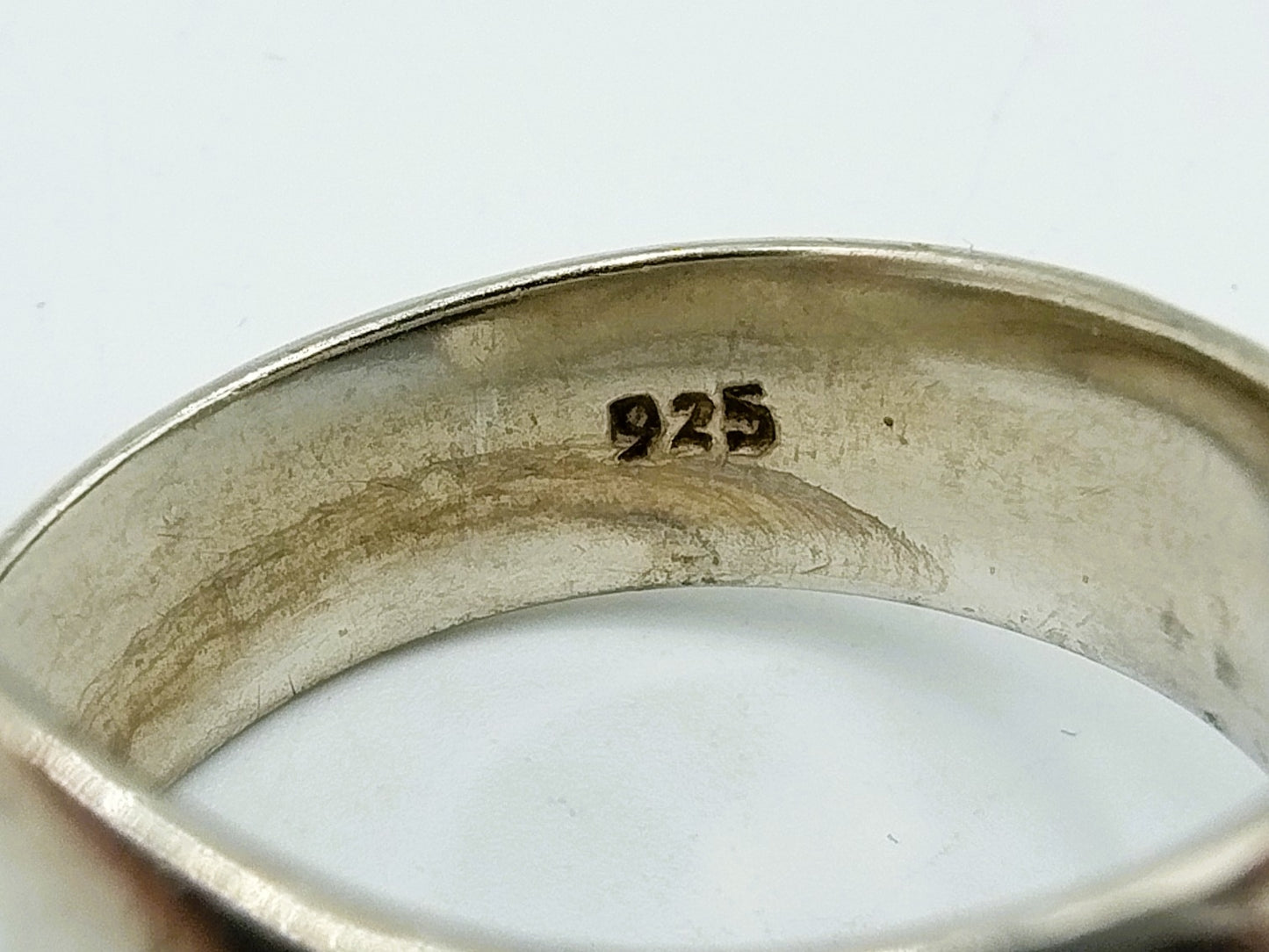 Silver design ring, 925, 19.5 mm