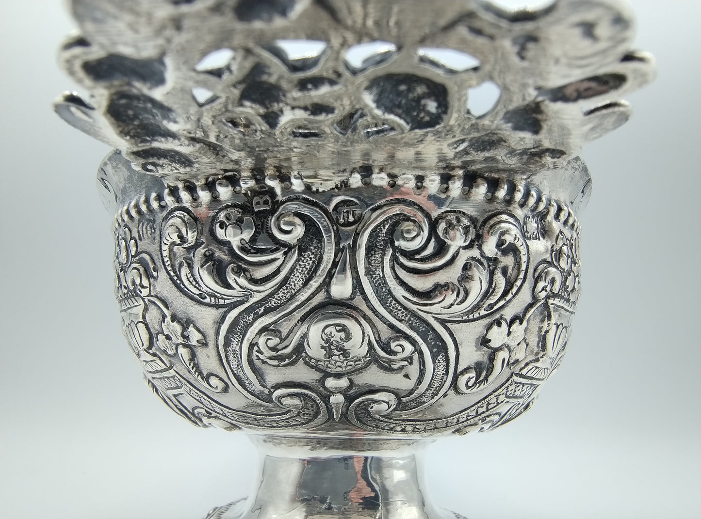 Zilveren brandewijnkom, Jelle Thomas, Makkum, 1754