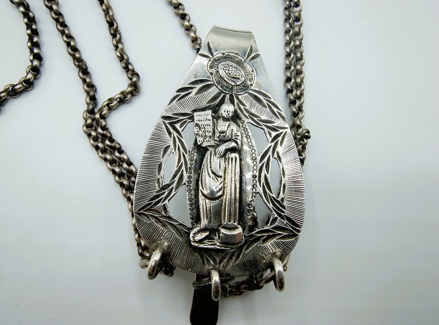Zilveren Friese Chatelaine, o.a. P. Schmidt, Leeuwarden, 1818
