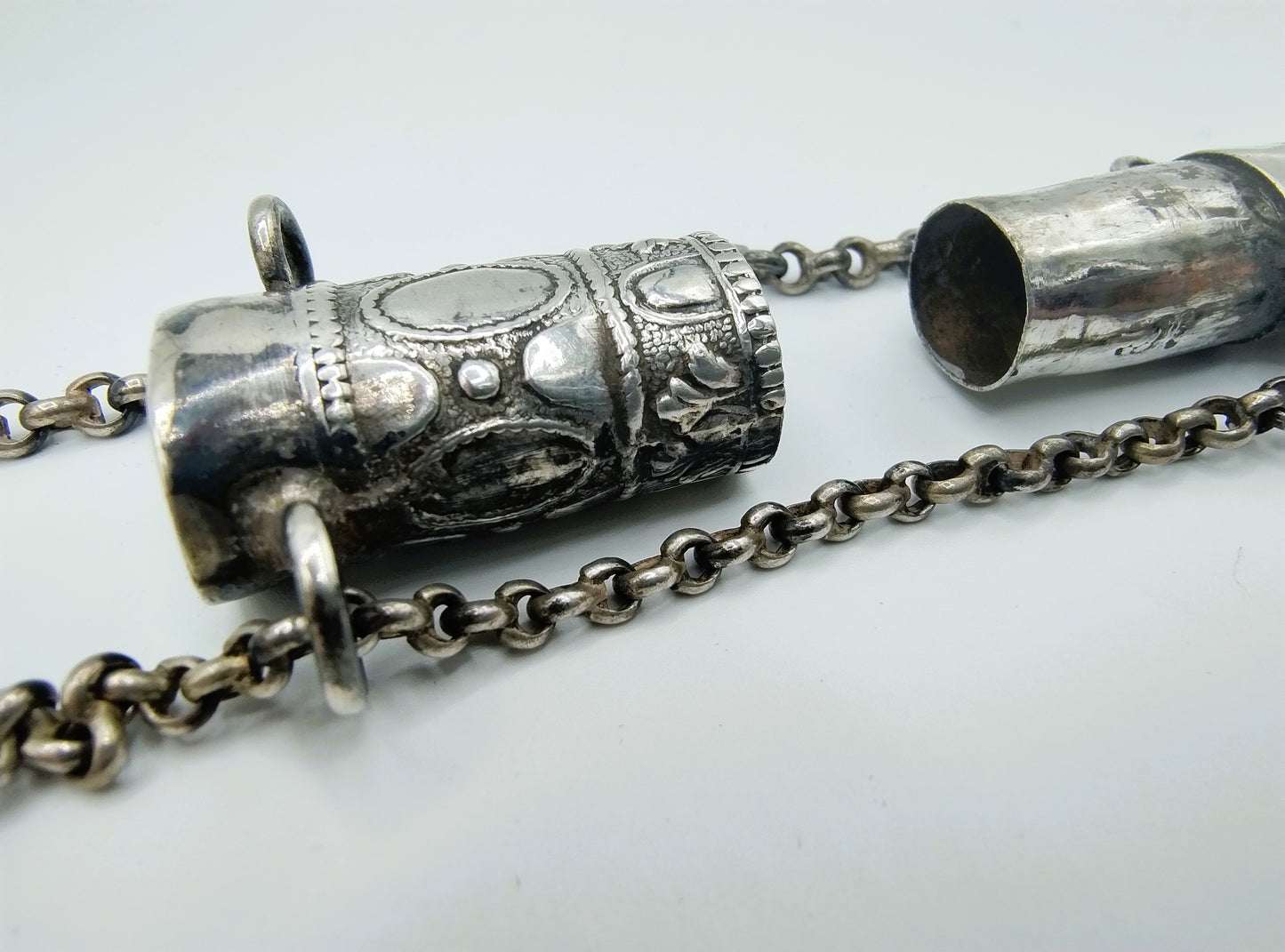Zilveren Friese Chatelaine, o.a. P. Schmidt, Leeuwarden, 1818