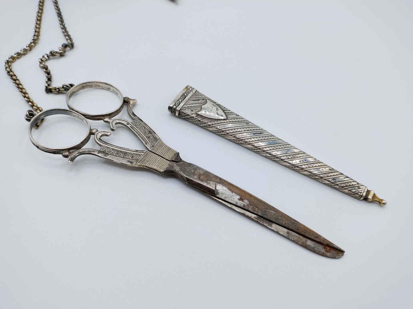 Zilveren Friese Chatelaine, o.a. P. Schmidt, Leeuwarden, 1818