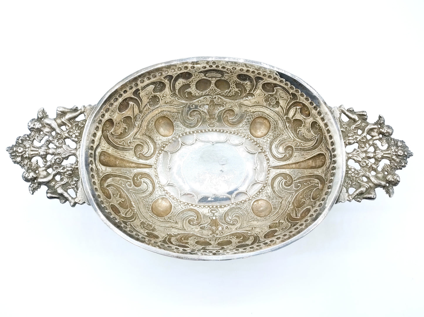Zilveren brandewijnkom, Obbe Ydema, Sneek, 1766