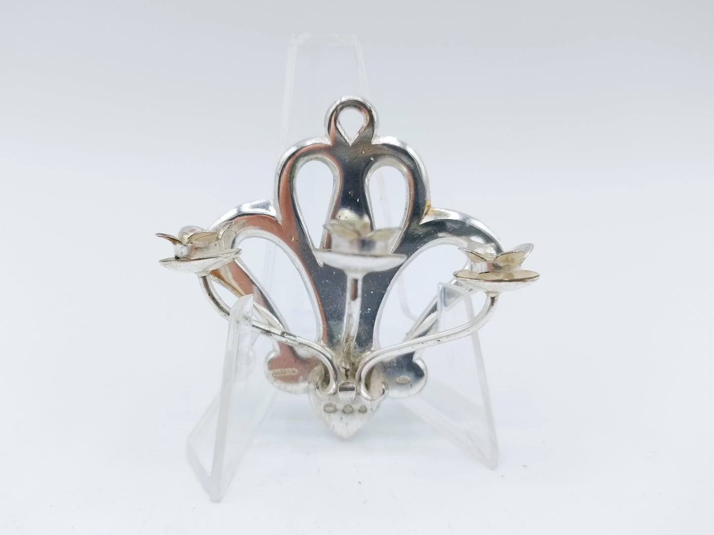 Oak room with 21 silver miniatures, Schoonhoven ca. 1975