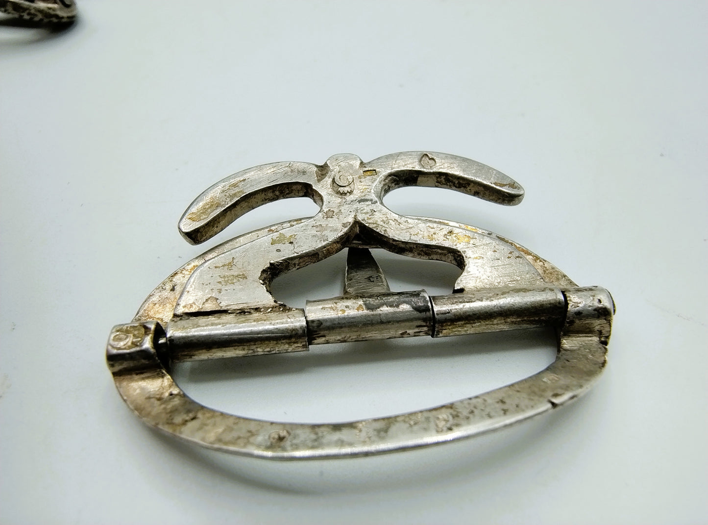 Zilveren schoengespen, Barend de Vries II, Amsterdam, 1800