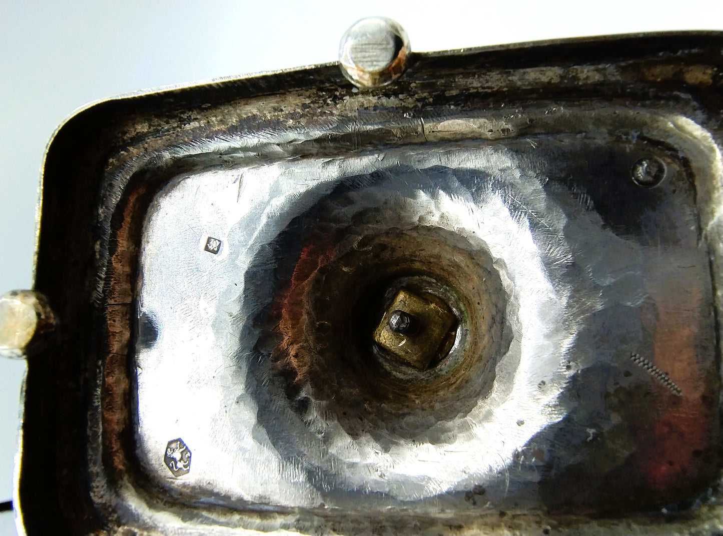 Silver salt cellars, J. van Wijk, Amsterdam, 1831