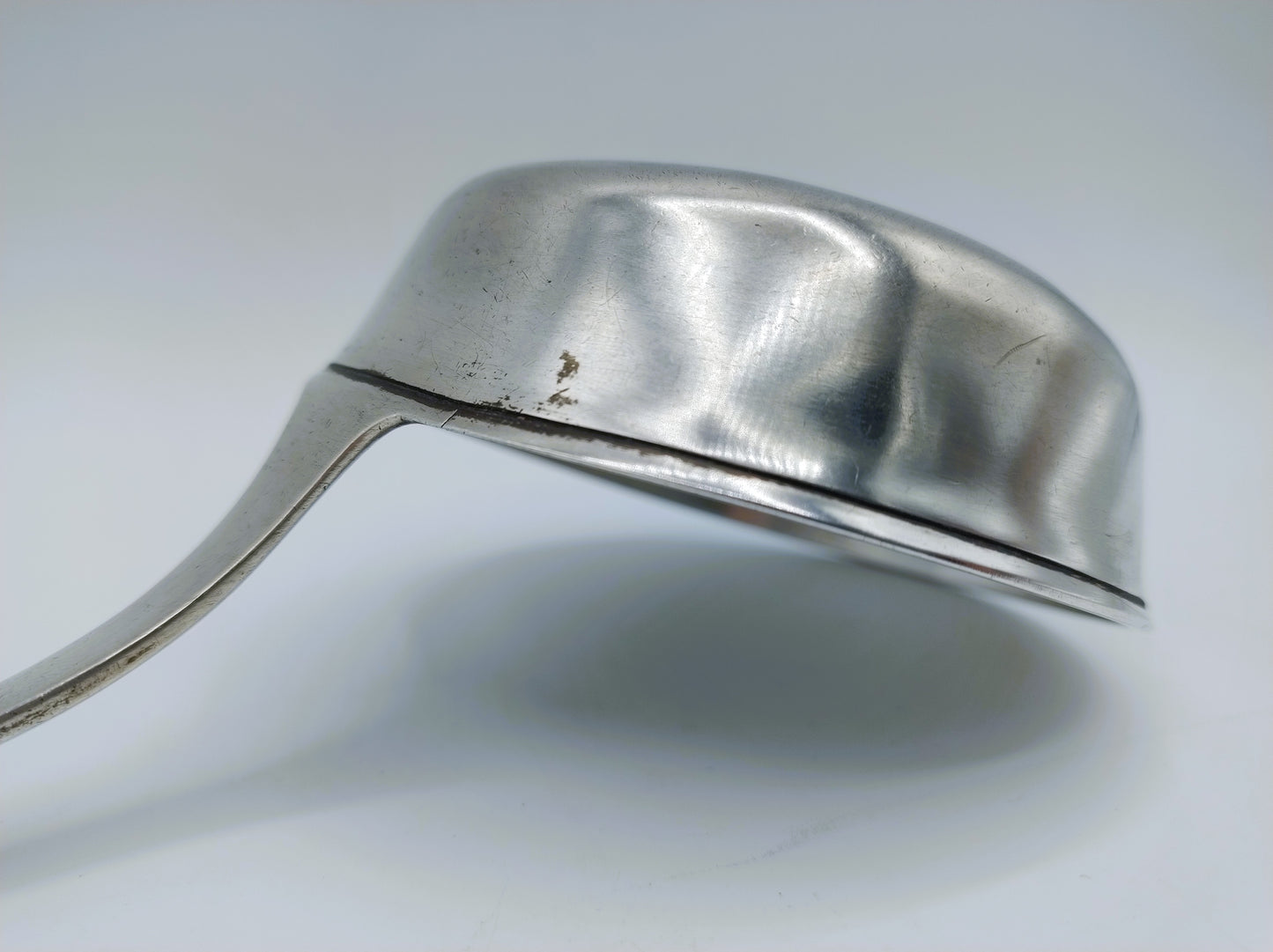Silver soup spoon, JP Knickmeier, Basel, 1850