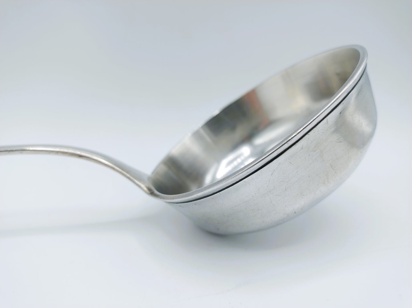 Silver soup spoon, JP Knickmeier, Basel, 1850