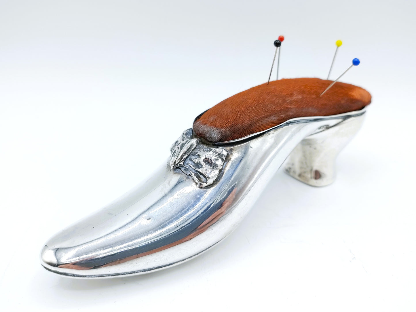 Silver Shoe, Pincushion, Birmingham, 1891