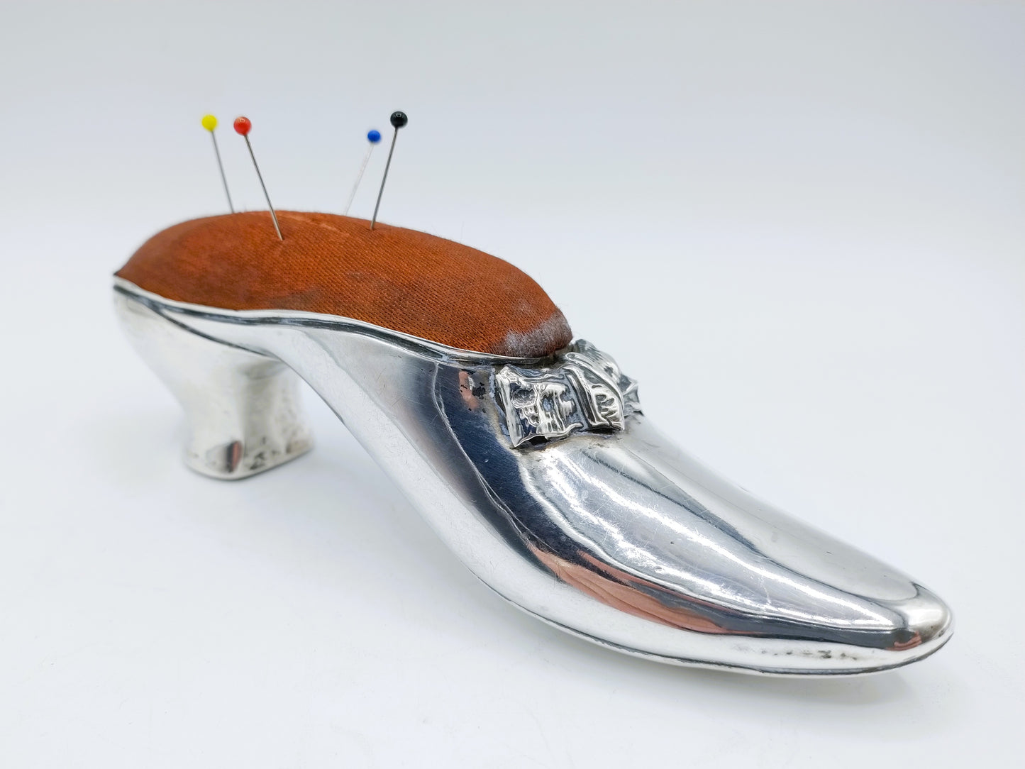 Silver Shoe, Pincushion, Birmingham, 1891