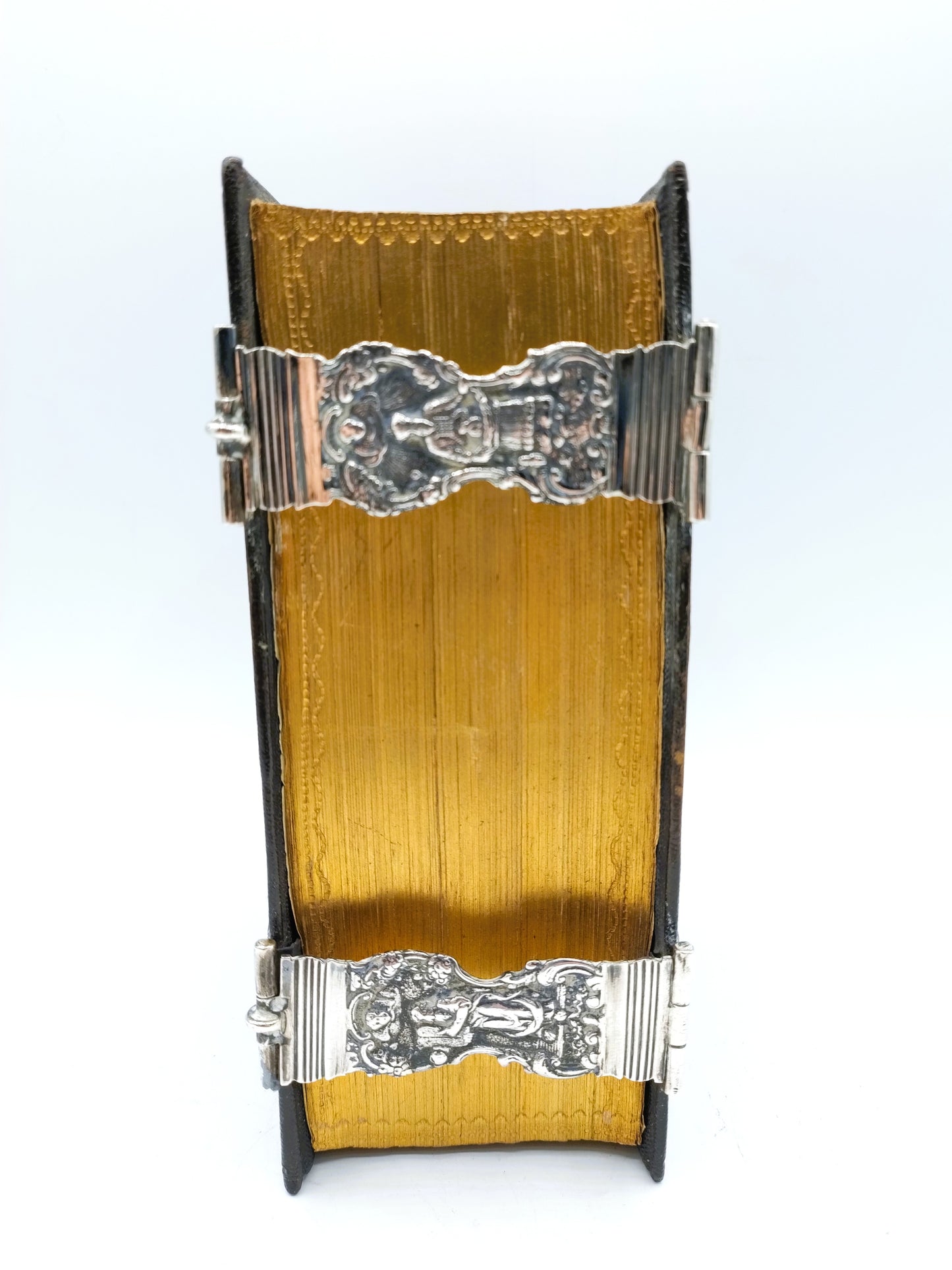 Bijbel met zilveren sloten, N. Teuter, Amsterdam, ca. 1800