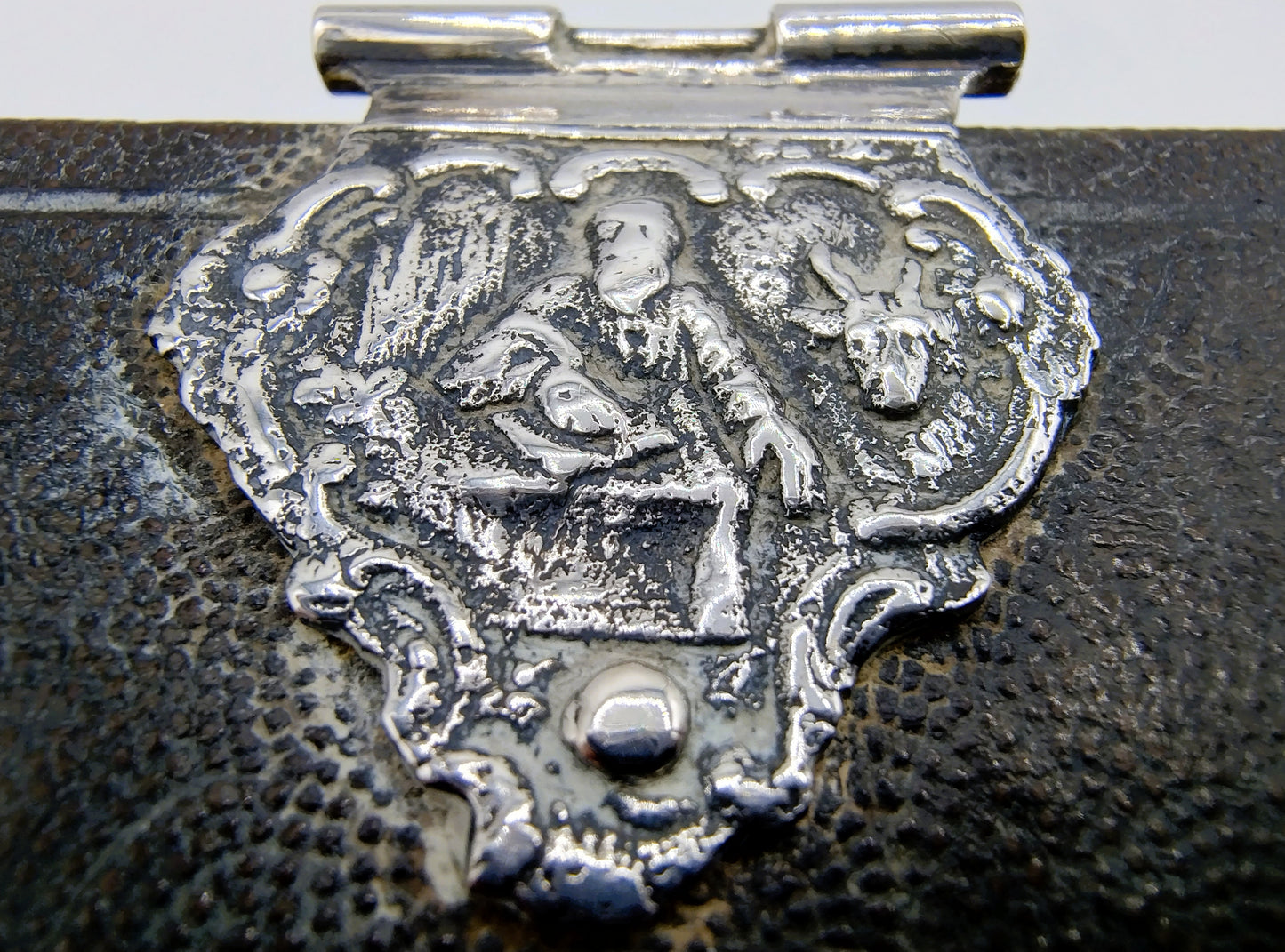 Bijbel met zilveren sloten, N. Teuter, Amsterdam, ca. 1800