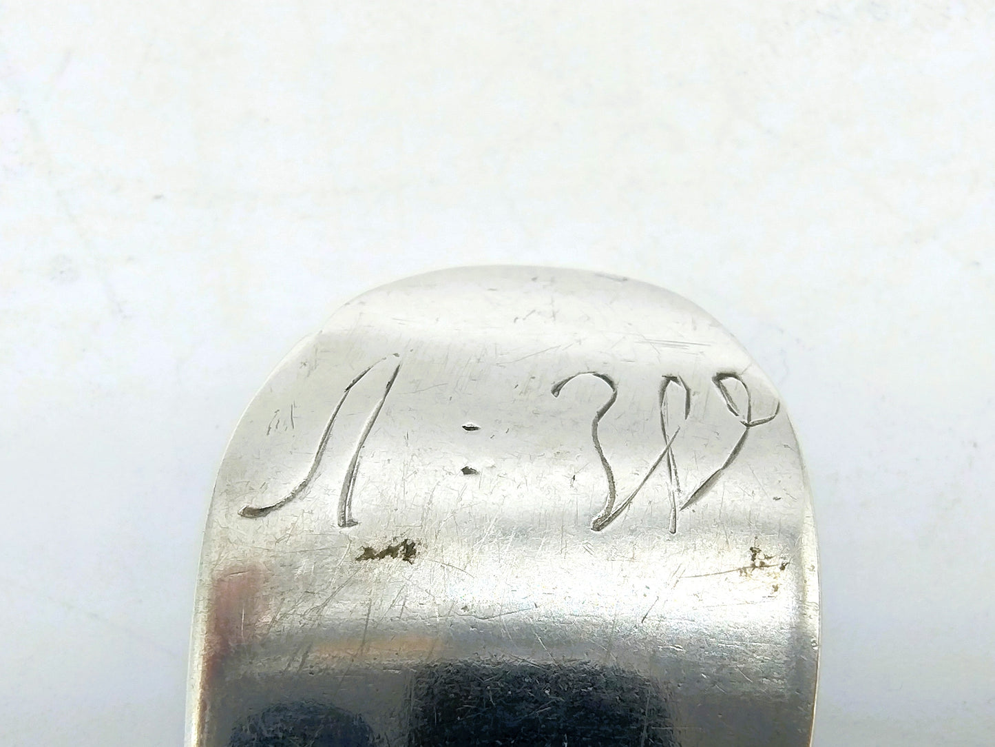 Zilveren lepel, B. Blencke, Groningen, 1741