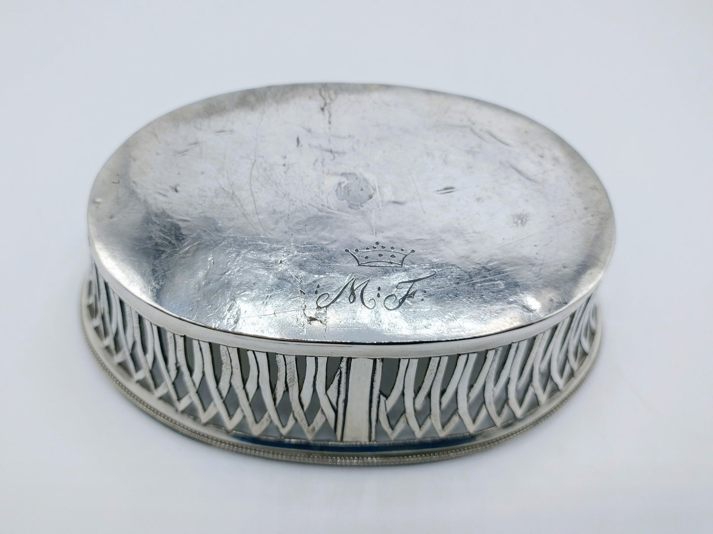 Zilveren mand, Budapest, 1800