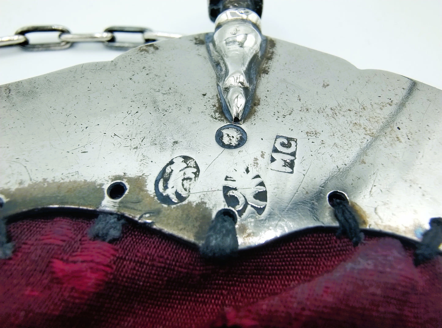 Silver purse clasp, C. Murk, Schoonhoven (?), 19th century