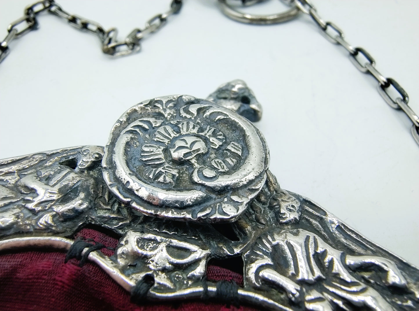 Silver purse clasp, C. Murk, Schoonhoven (?), 19th century