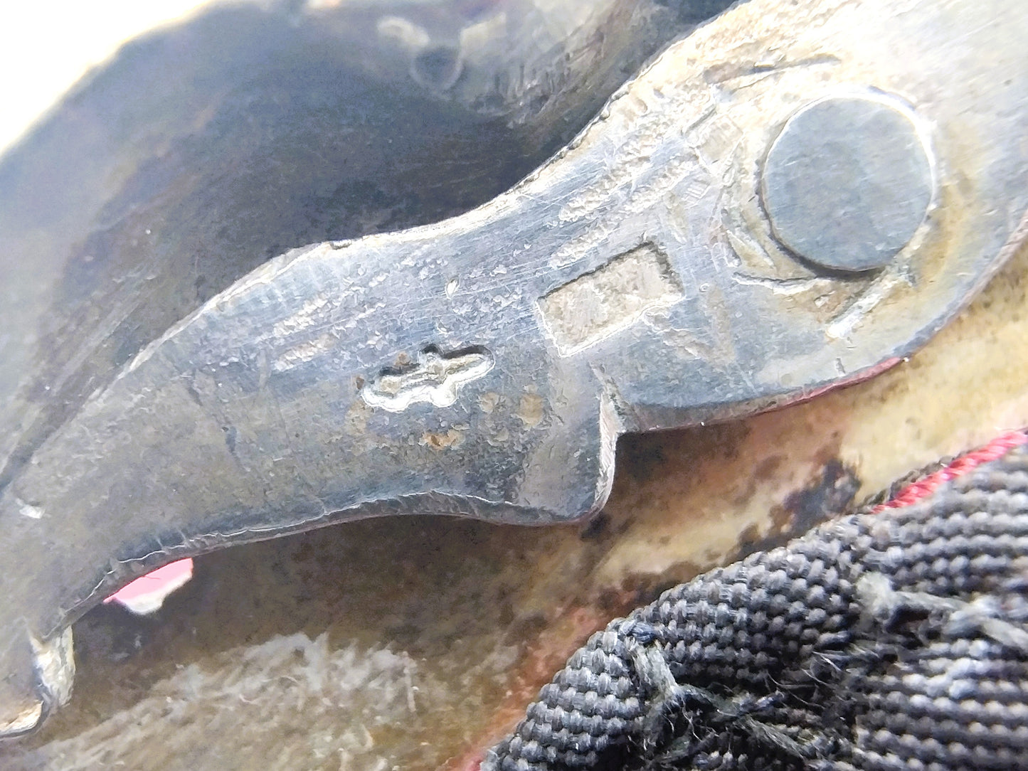 Silver purse clasp, C. Murk, Schoonhoven (?), 19th century