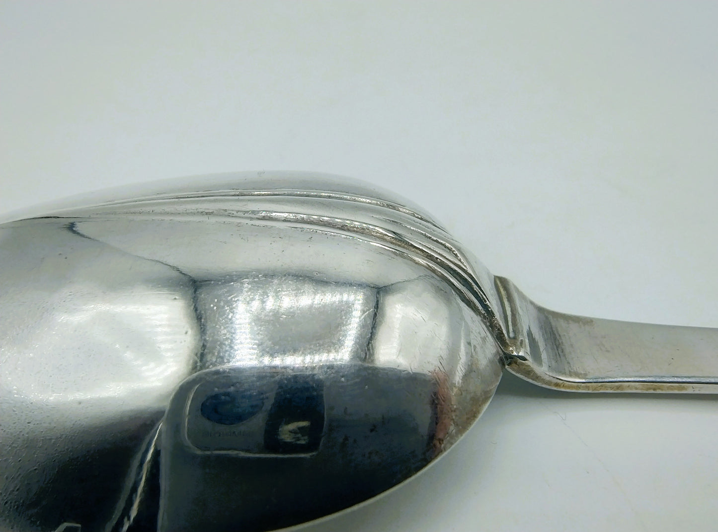 Zilveren lepel, M.J. Ufen, Norden, Duitsland, ca. 1780
