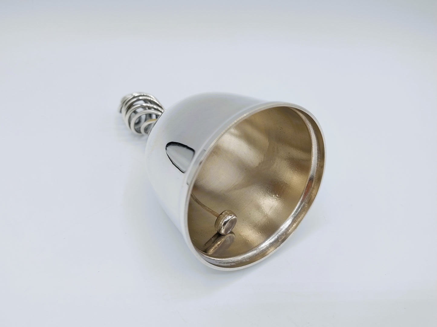 Versilberte Tischglocke, H. Jensen, Dänemark, ca. 1968