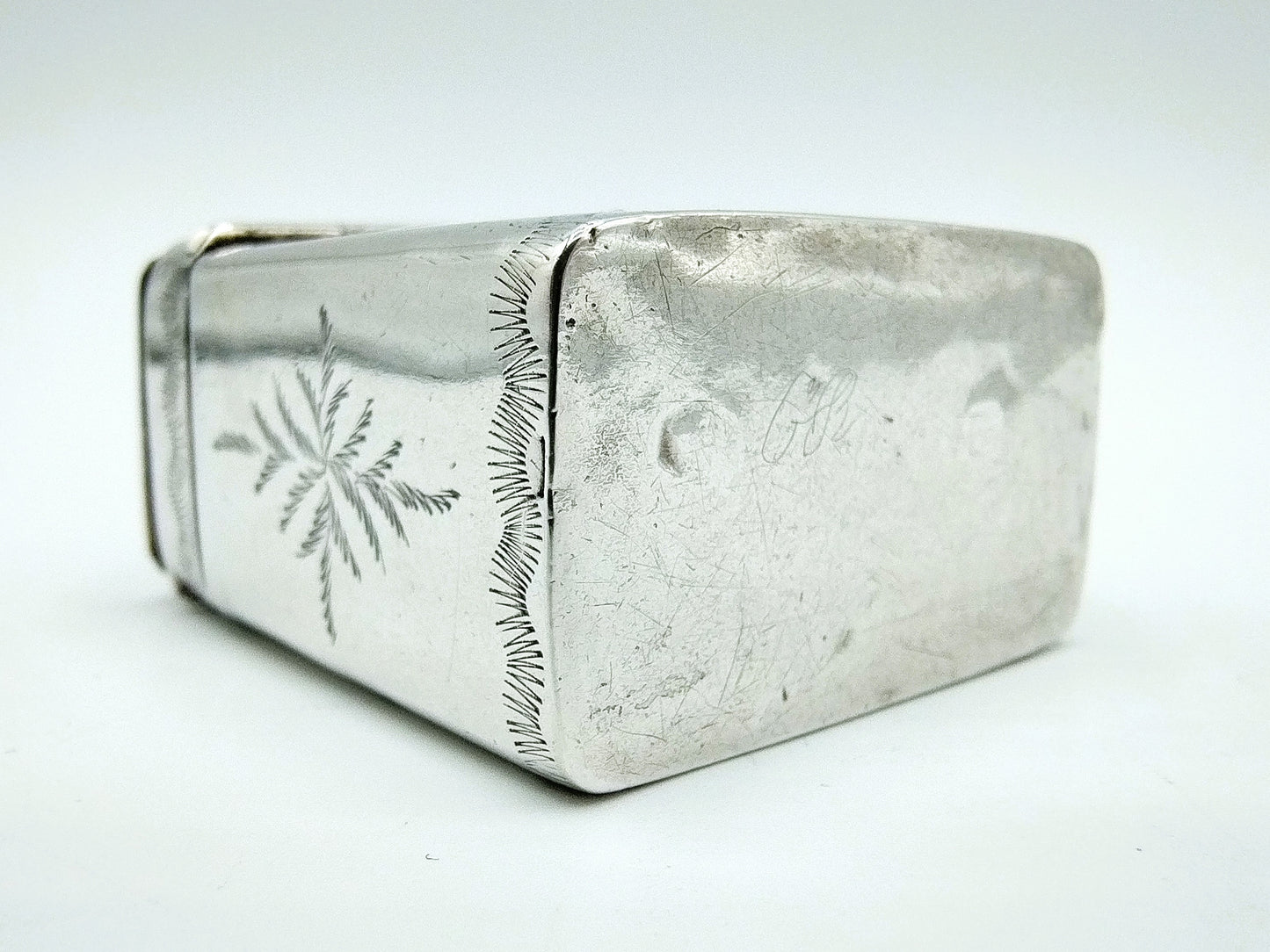 Silberne Loderein-Box, P. Kuilenburg, Schoonhoven, 1837