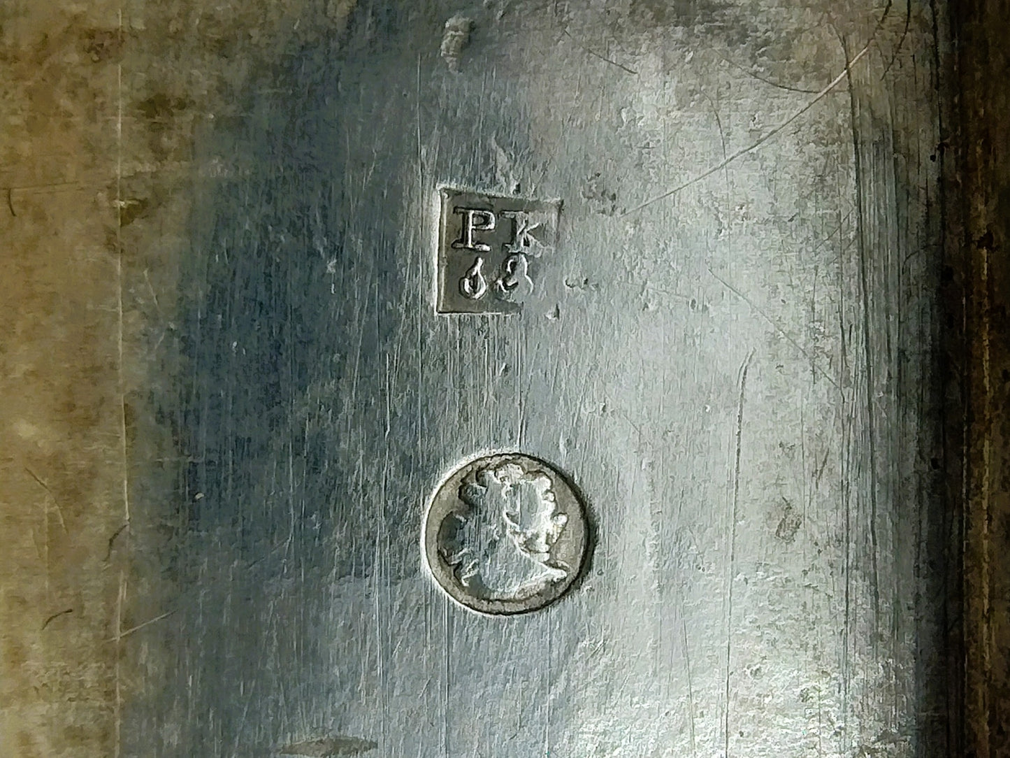 Silberne Loderein-Box, P. Kuilenburg, Schoonhoven, 1837
