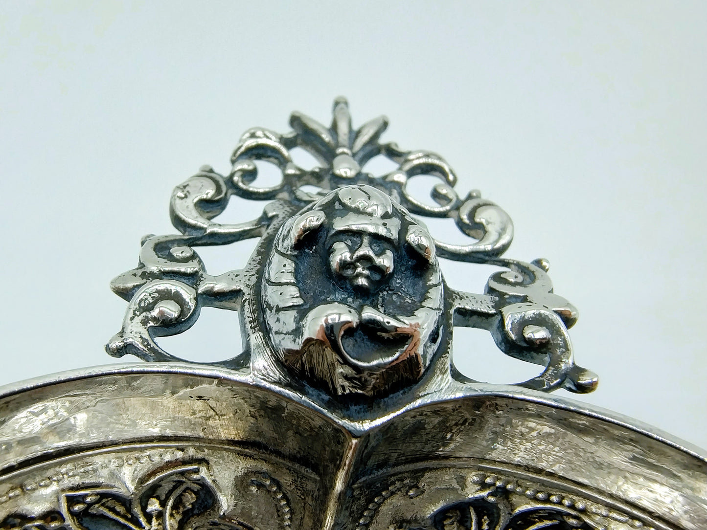 Zilveren brandewijnkom, A. de Haas, Sneek, 1893