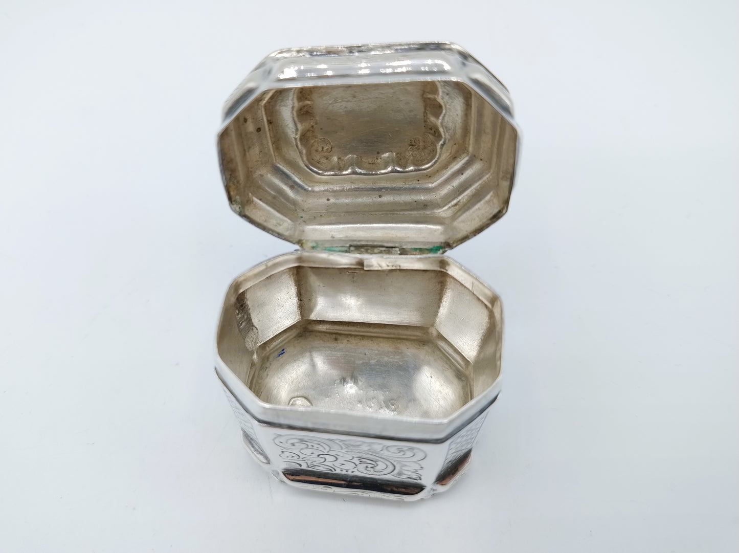 Silberne Lodereindose, Chr. J. Brunings, Joure, 1866