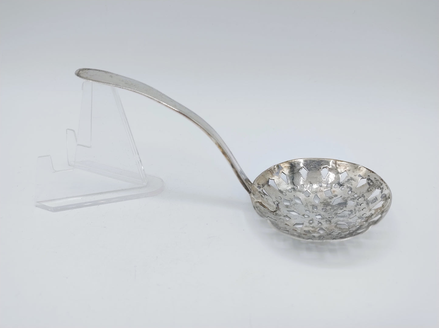 Zilveren strooilepel, G.T. Veersema, Nieuweschans, ca. 1815