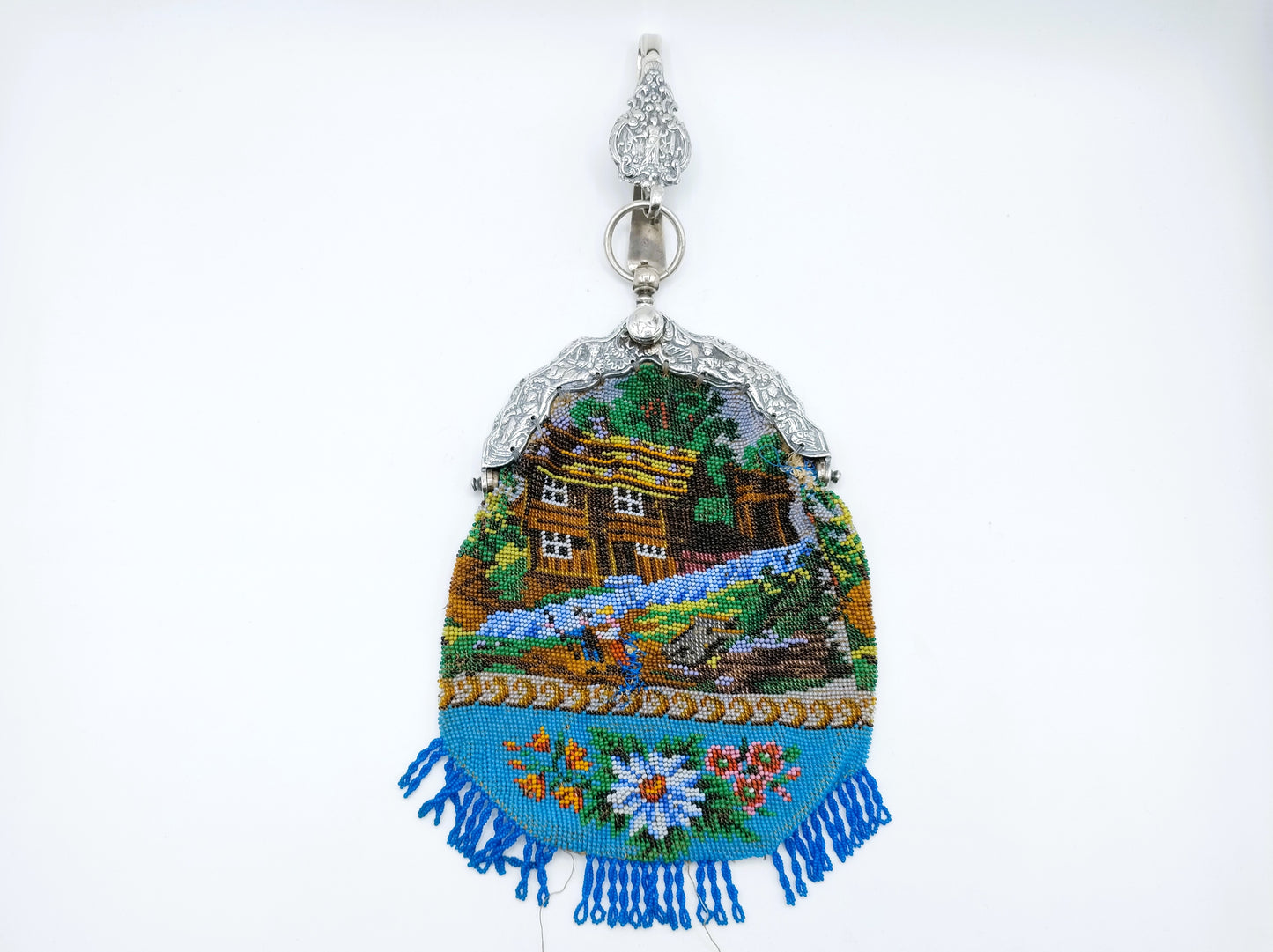 Silver buckle bag, JS Glasouw, H. Hop, Amsterdam, 1782