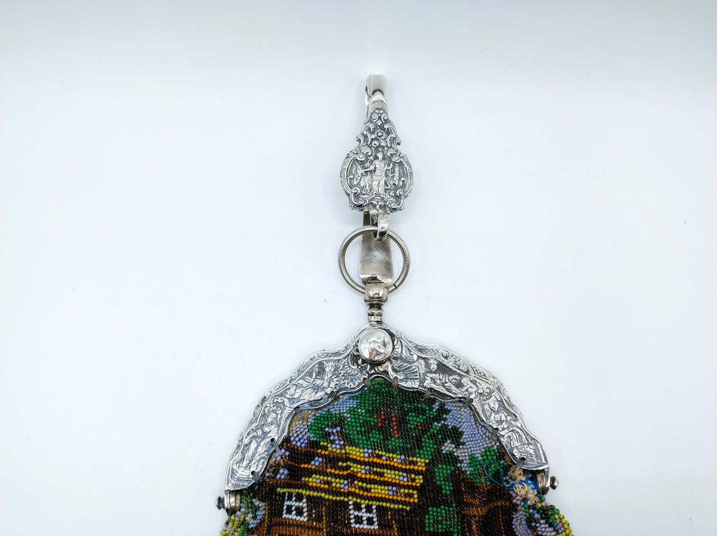 Silver buckle bag, JS Glasouw, H. Hop, Amsterdam, 1782