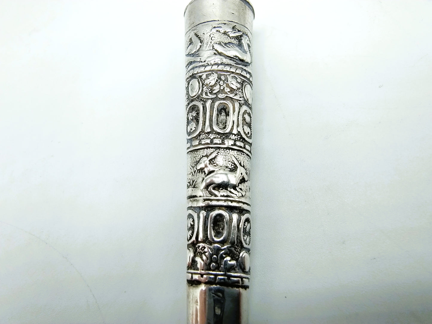 Silbernes Reisemesser, C. Coutrier, Amsterdam, ca. 1740
