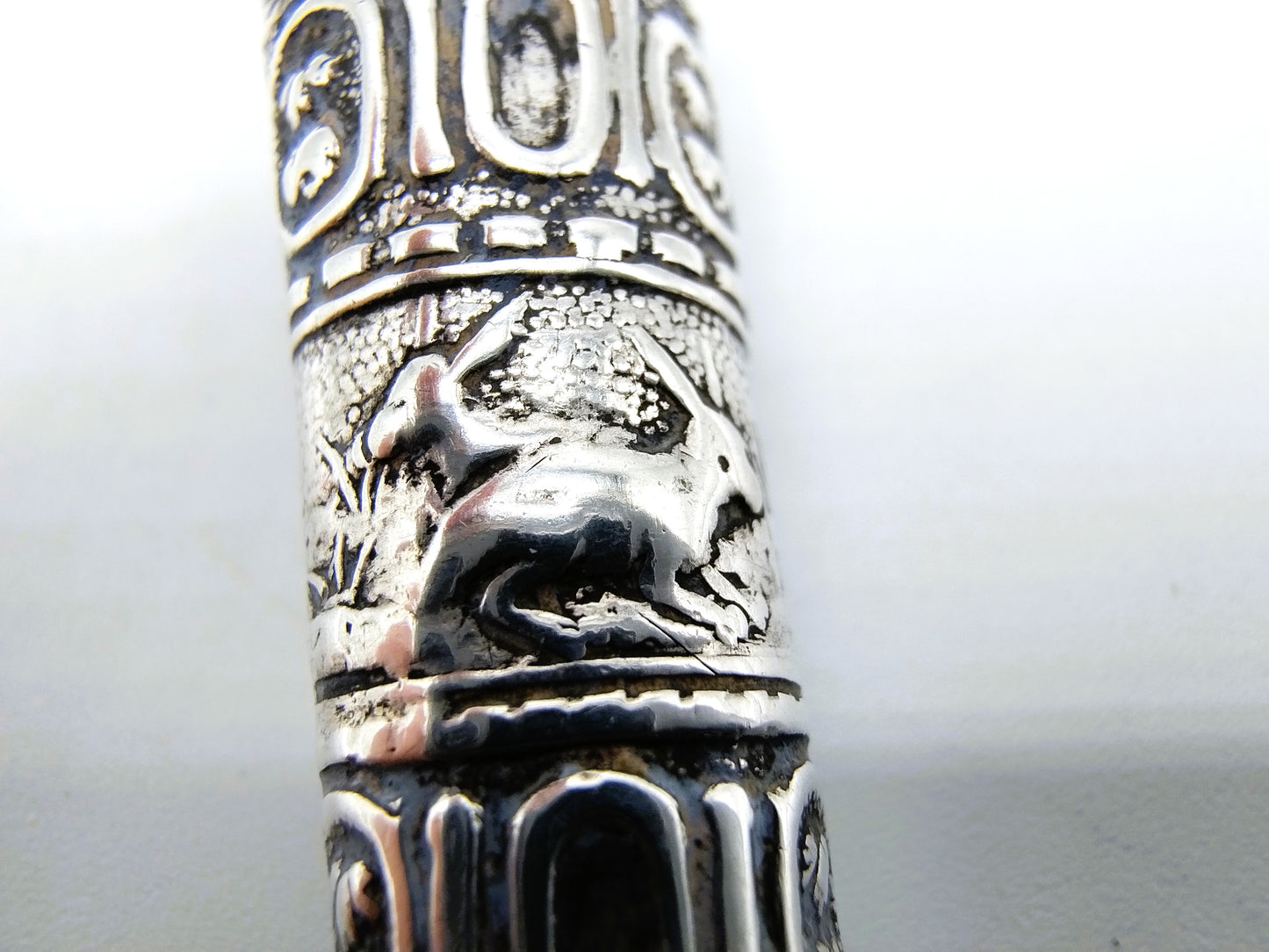 Silbernes Reisemesser, C. Coutrier, Amsterdam, ca. 1740