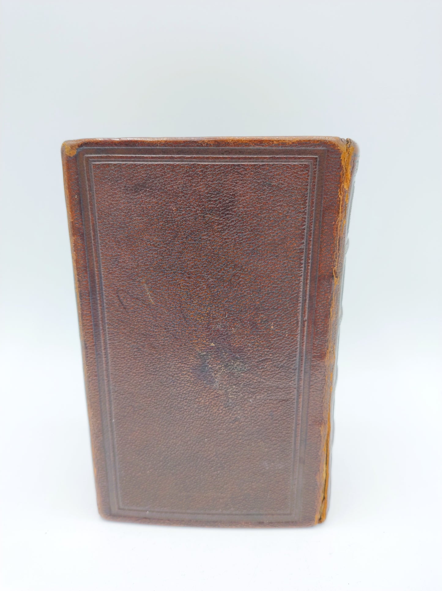 Bible with gold clip lock, 1884