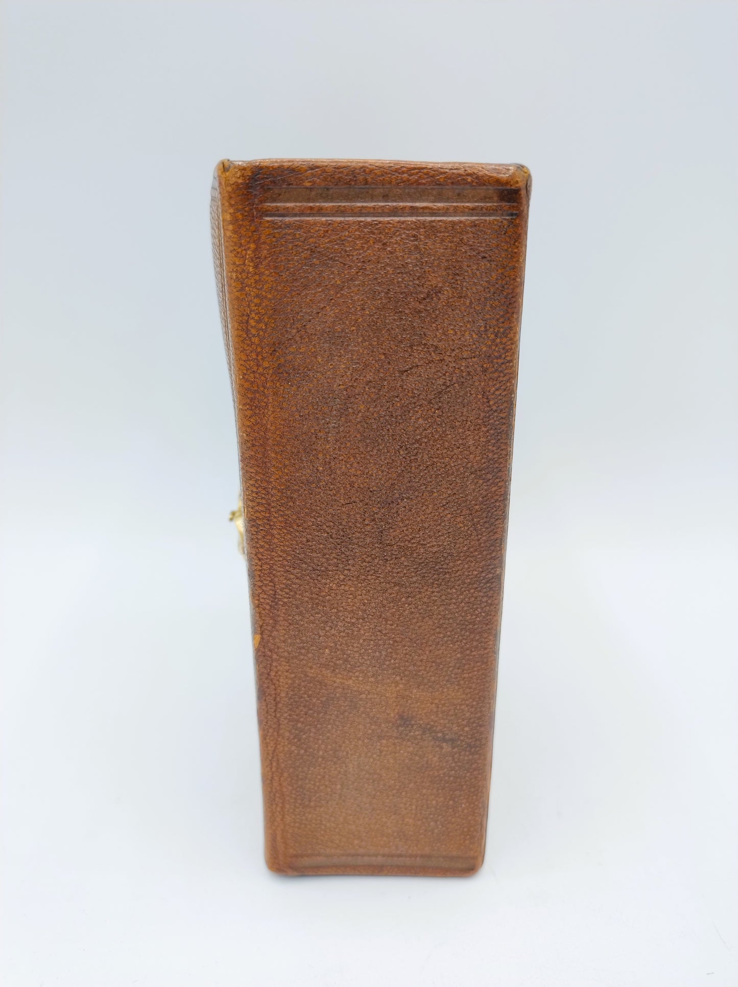 Bible with gold clip lock, 1884