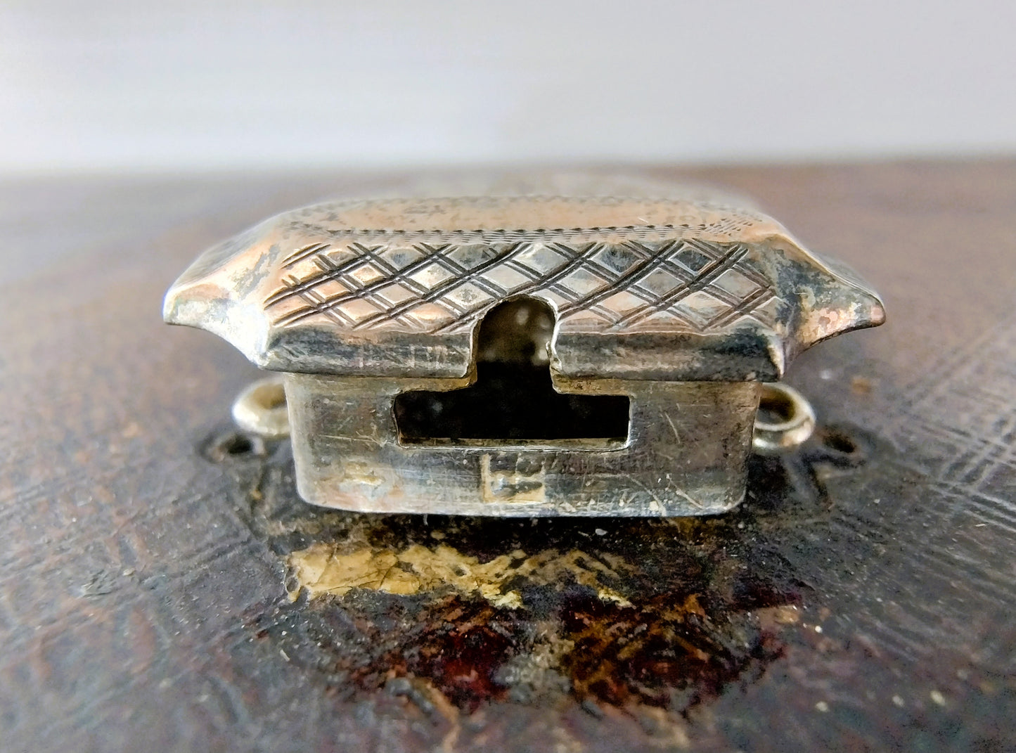 Bible with silver clasp, 1875