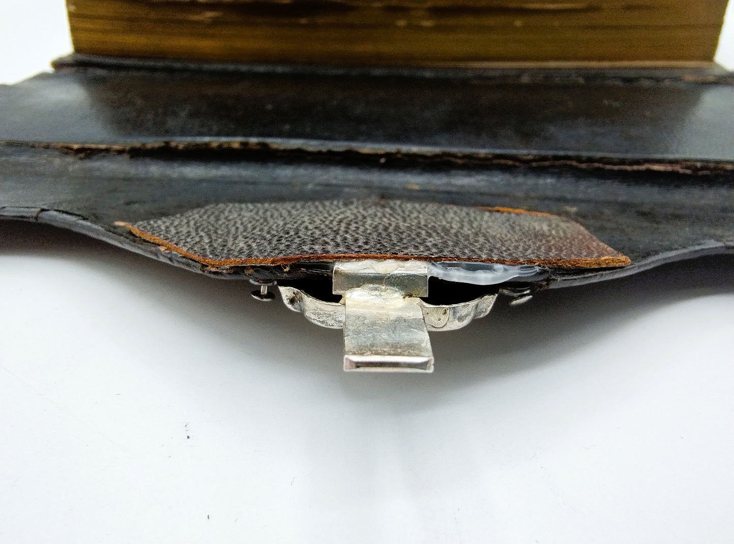 Bible with silver clasp, 1875