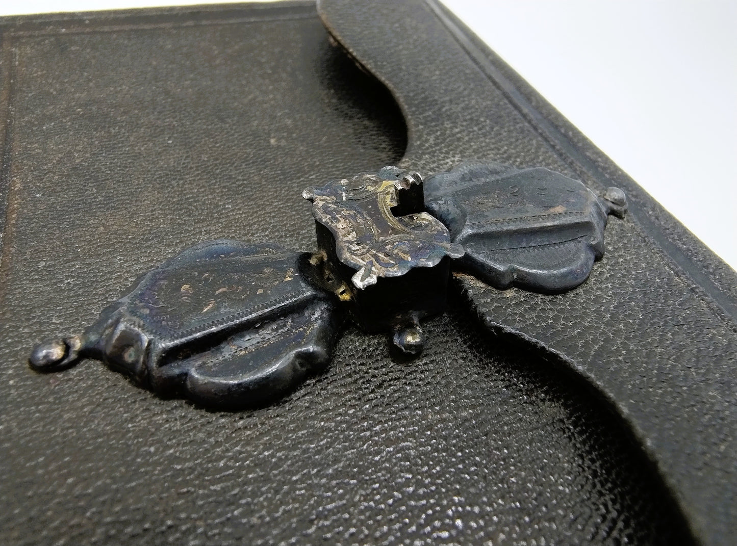 Bible with silver clasp, 1881