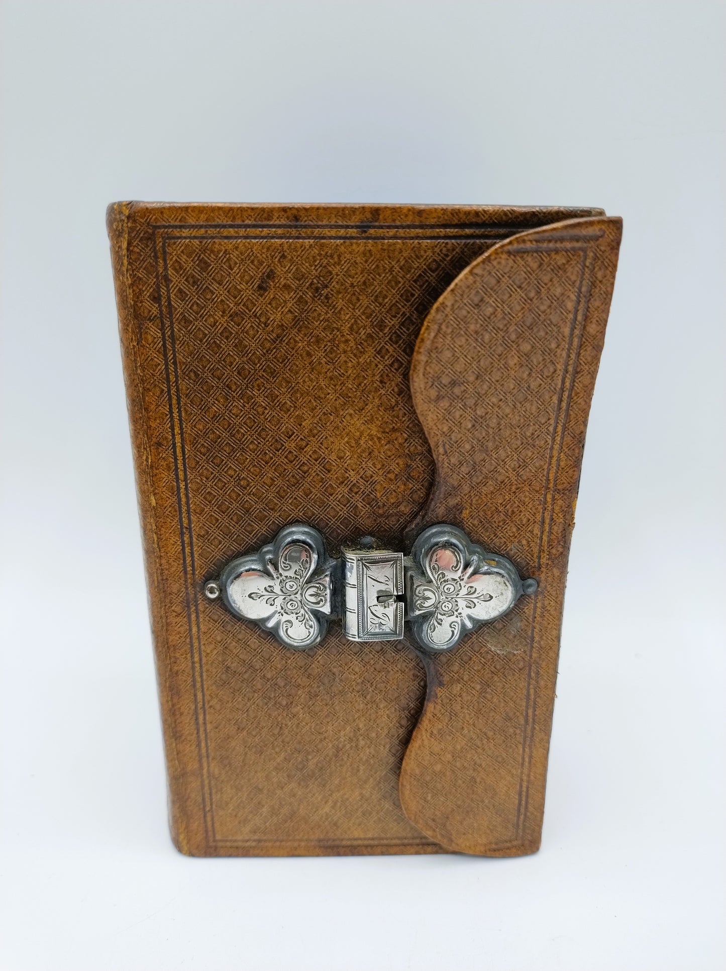 Bible with silver clasp, 1884