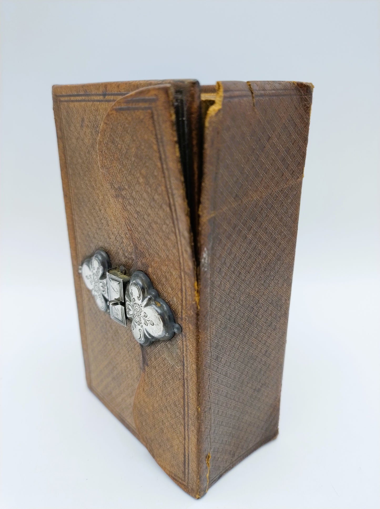 Bible with silver clasp, 1884