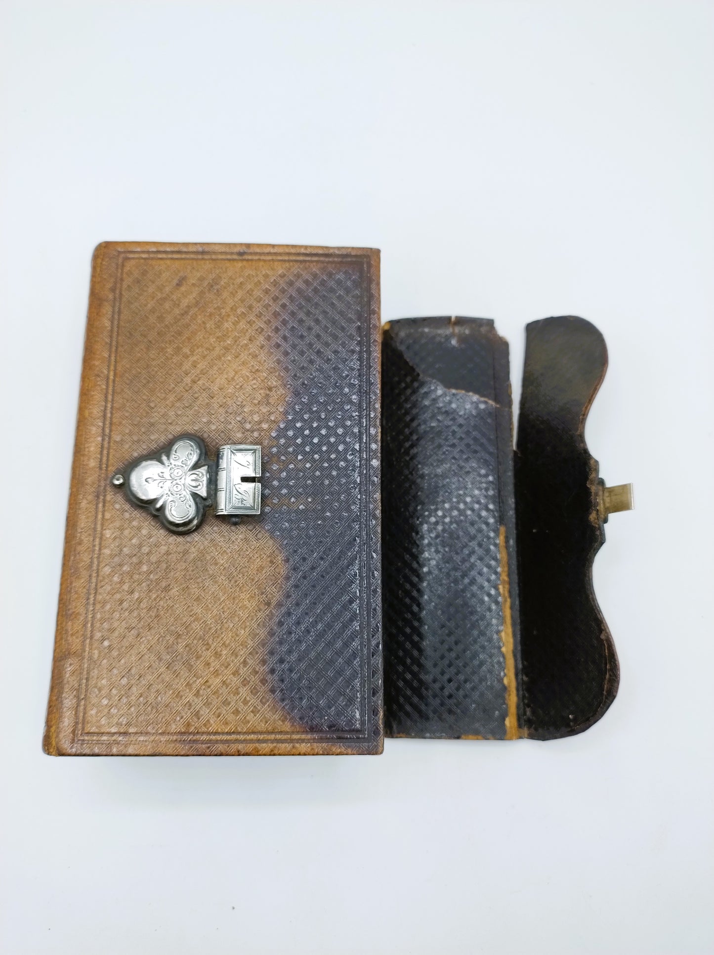 Bible with silver clasp, 1884