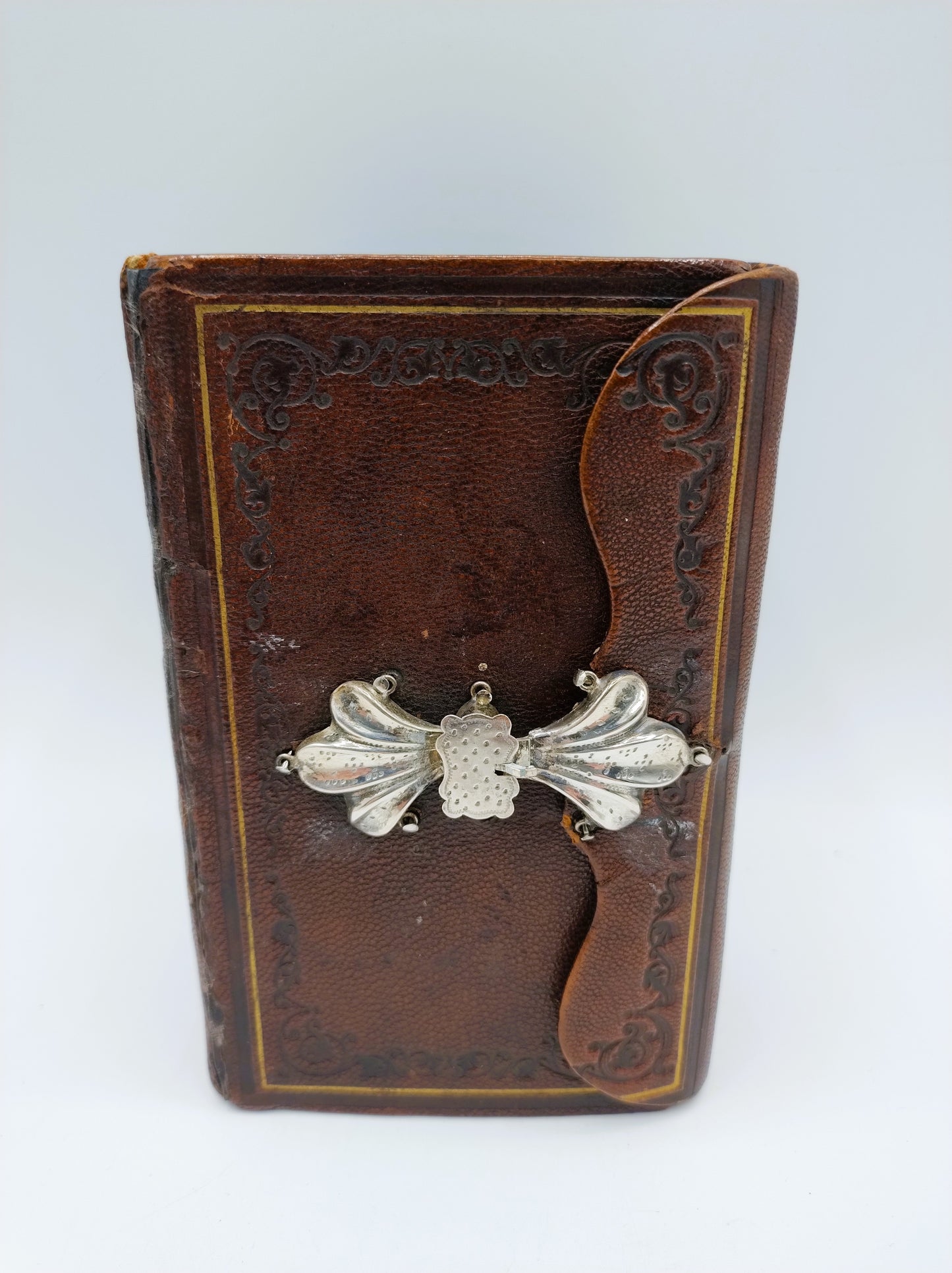 Bible with silver clasp, 1875