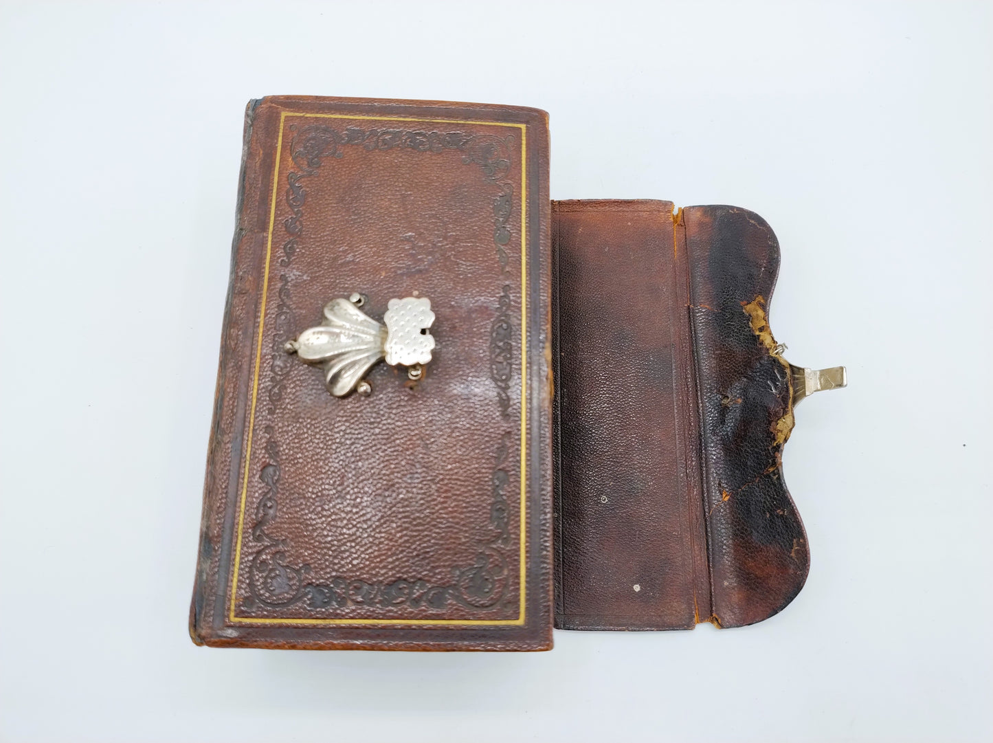 Bible with silver clasp, 1875