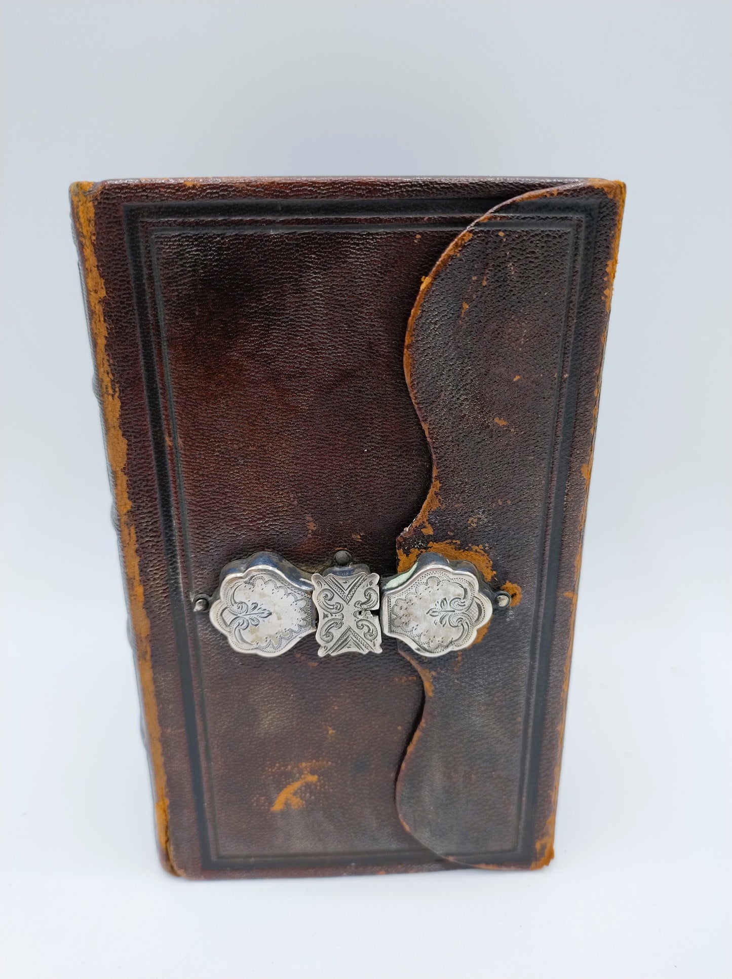 Bible with silver clasp, 1884