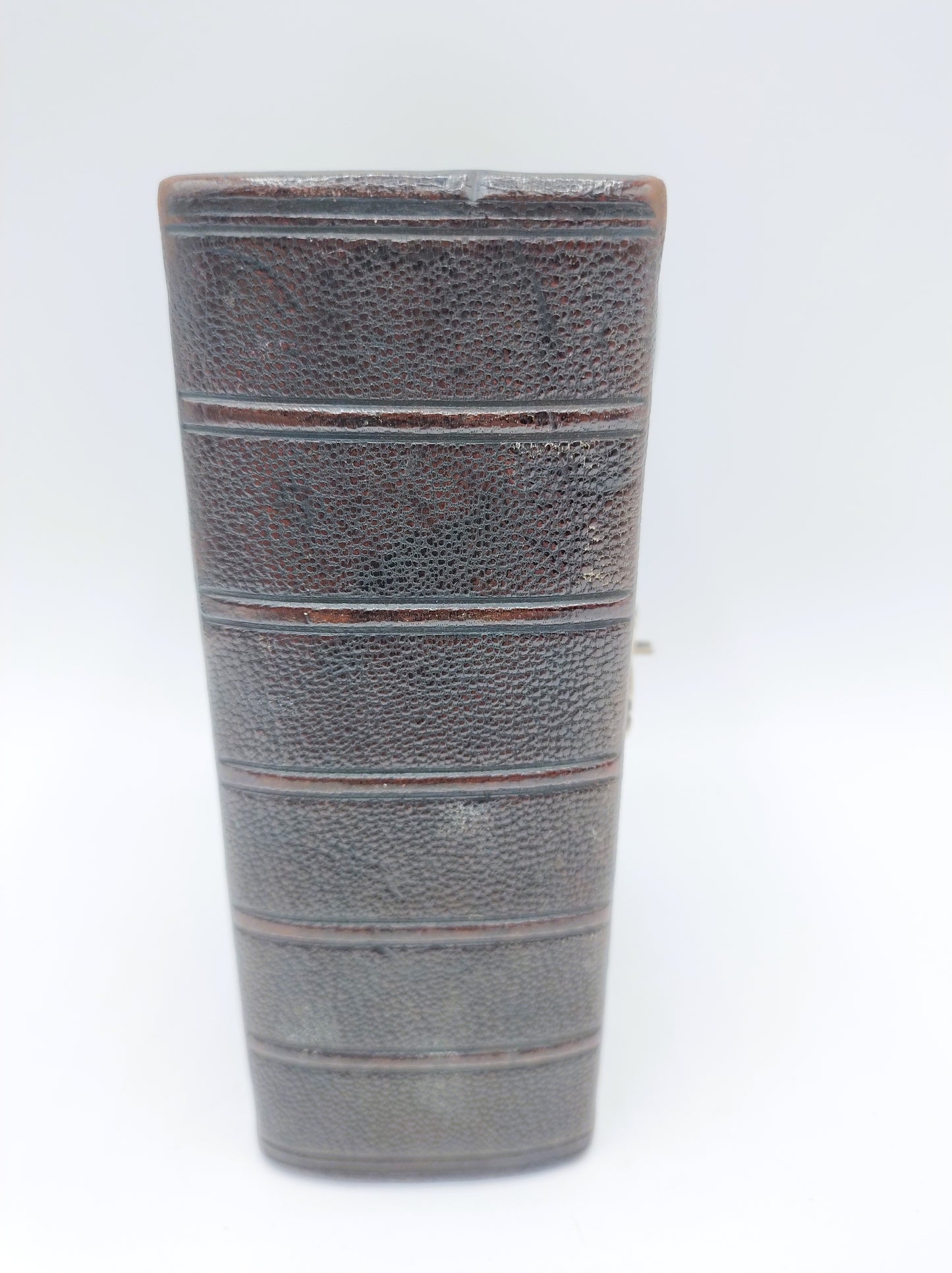 Bible with silver snap lock, 1909