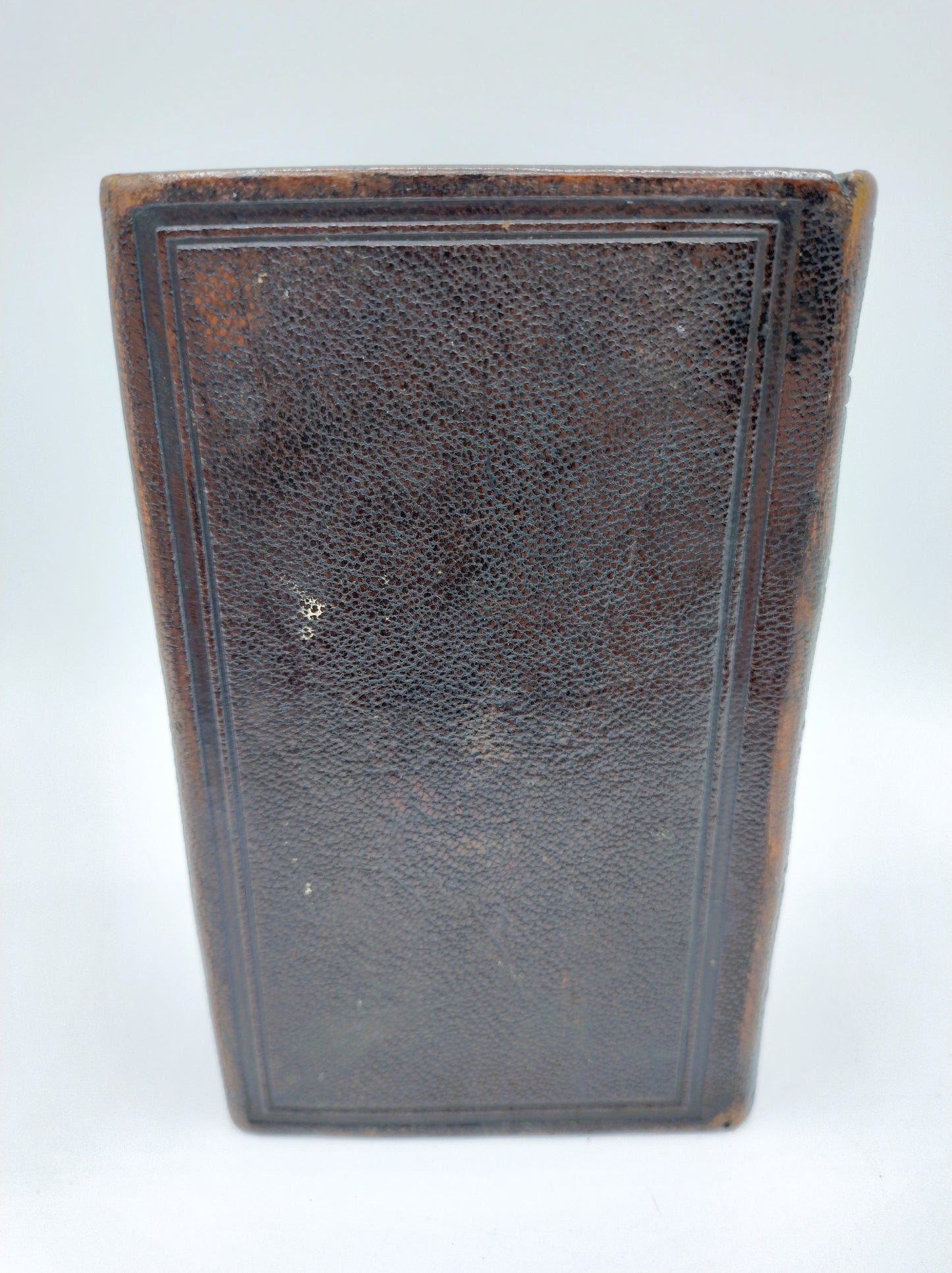 Bible with silver snap lock, 1909